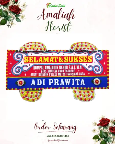 Papan Bunga Ucapan Selamat Lagaligo